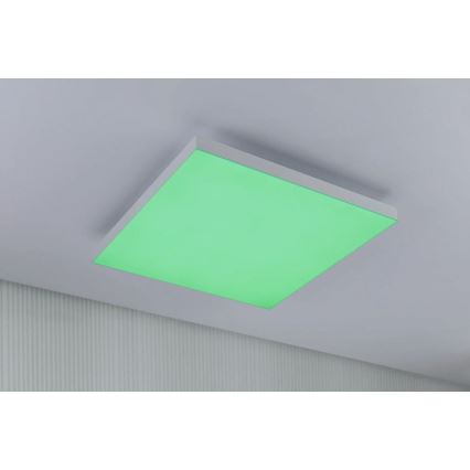 Paulmann 79905 - LED/19W Dimmbare RGBW-Deckenleuchte VELORA 230V 3000-6500K + Fernbedienung