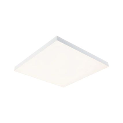 Paulmann 79910 - LED, 31 W RGBW-dimmbare Deckenleuchte LORIA, 230 V, 3000–6500 K, 59,5 × 59,5 cm, weiß + Fernbedienung