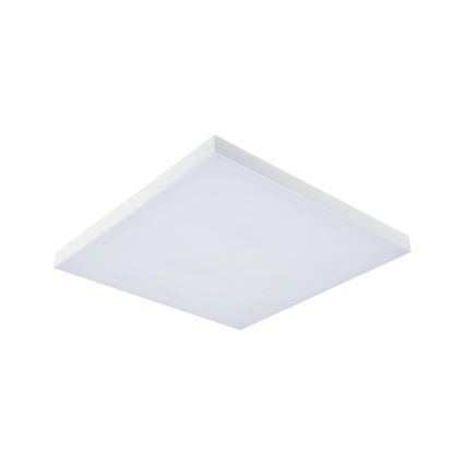Paulmann 79910 - LED, 31 W RGBW-dimmbare Deckenleuchte LORIA, 230 V, 3000–6500 K, 59,5 × 59,5 cm, weiß + Fernbedienung