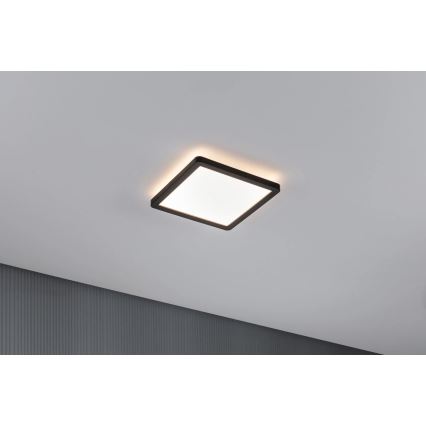 Paulmann 79920 - LED/11,2W dimmbares Panel ATRIA 230V 3000K 19x19 cm schwarz