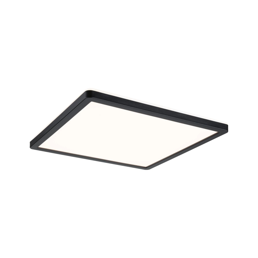Paulmann 79921 - LED-Panel ATRIA, 16 W, dimmbar, 230 V, 3000 K, 29,3x29,3 cm, schwarz