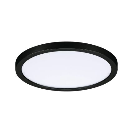 Paulmann 79965 - LED/13W IP44 Dimmbare Badezimmer-Deckeneinbauleuchte AREO 230V Ø 17,5 cm schwarz