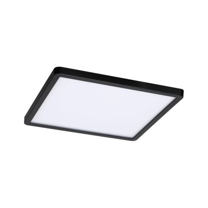 Paulmann 79967 - LED/16W IP44 Dimmbarer Badezimmer-Einbaustrahler AREO 230V 23x23 cm schwarz