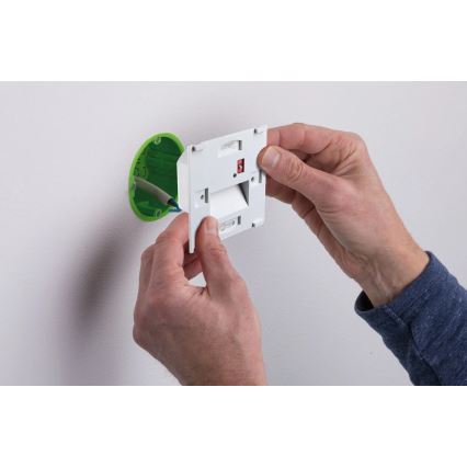 Paulmann 79999 - LED/1W Treppenleuchte TSARO 230V Follow/weiß