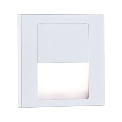 Paulmann 79999 - LED/1W Treppenleuchte TSARO 230V Follow/weiß