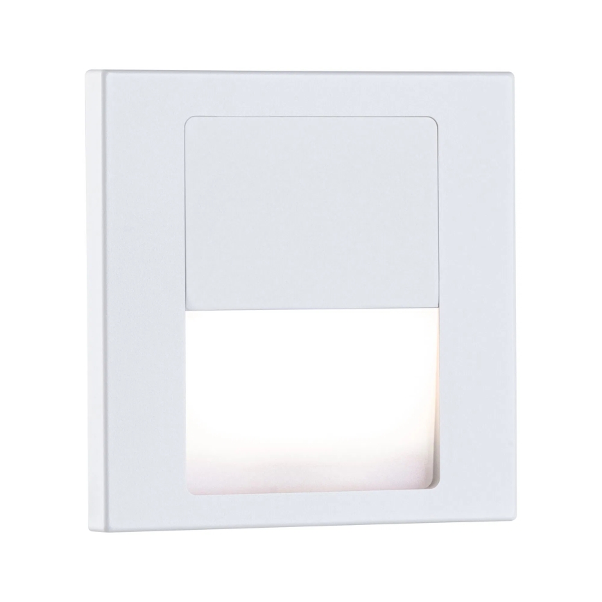 Paulmann 79999 - LED/1W Treppenleuchte TSARO 230V Follow/weiß