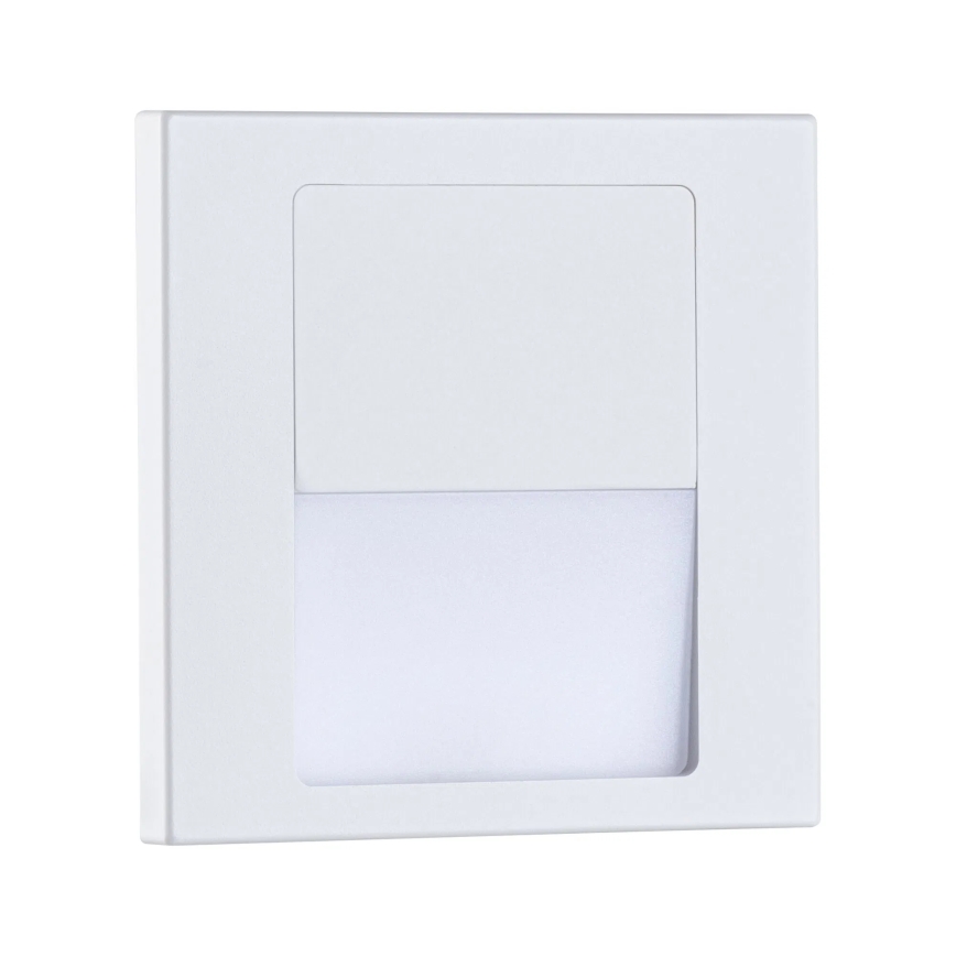 Paulmann 79999 - LED/1W Treppenleuchte TSARO 230V Follow/weiß