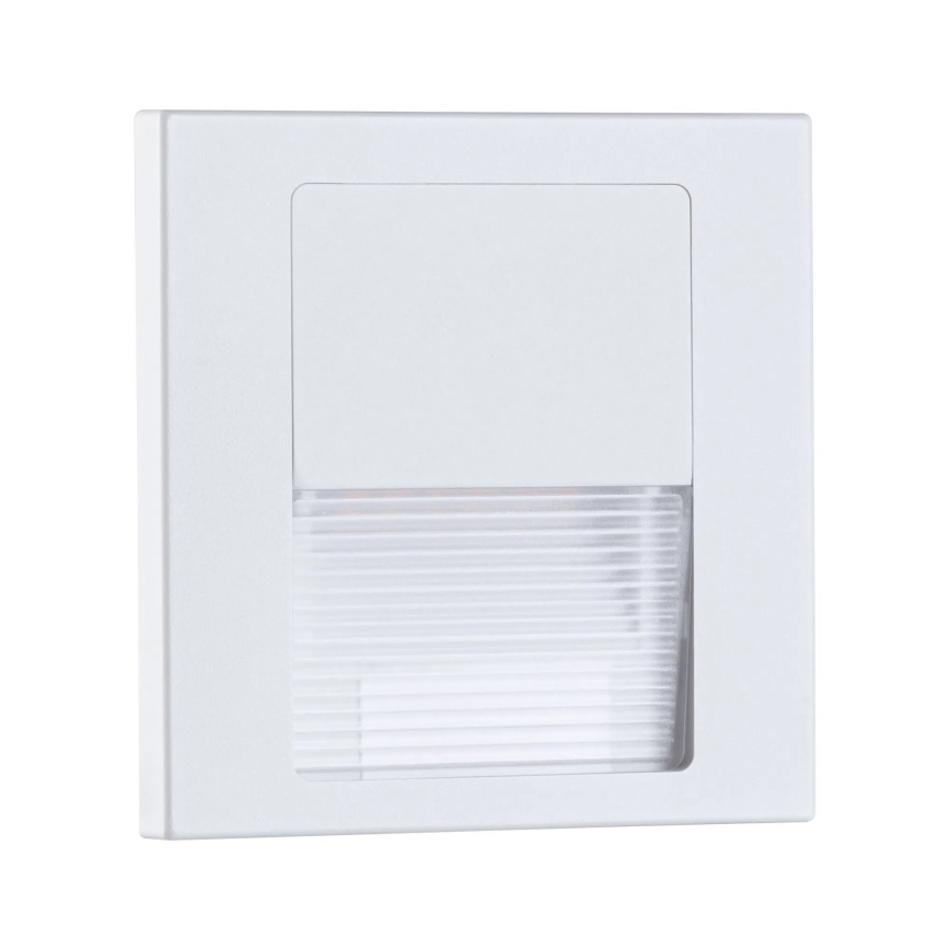 Paulmann 79999 - LED/1W Treppenleuchte TSARO 230V Follow/weiß