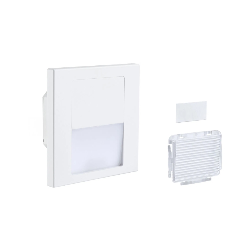 Paulmann 79999 - LED/1W Treppenleuchte TSARO 230V Follow/weiß