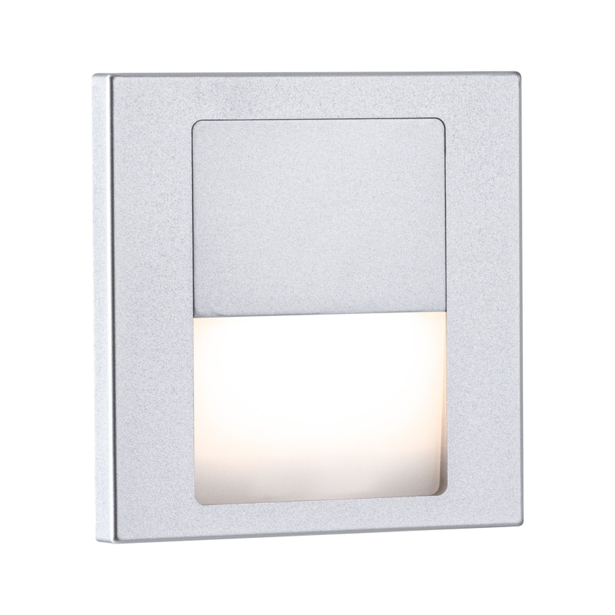 Paulmann 80000 - LED/1W Treppenleuchte TSARO 230V Follow/matt Chrom