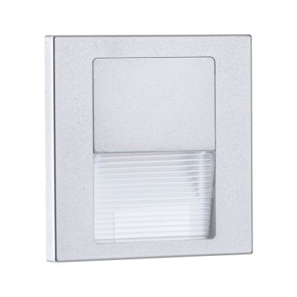 Paulmann 80000 - LED/1W Treppenlicht TSARO 230V Follow/matt Chrom