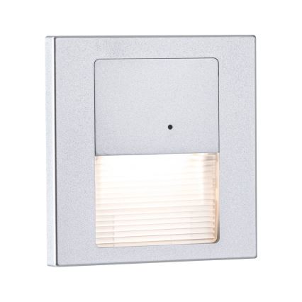Paulmann 80003 - LED/1W Treppenlicht mit Sensor TSARO 230V Lead/matter Chrom