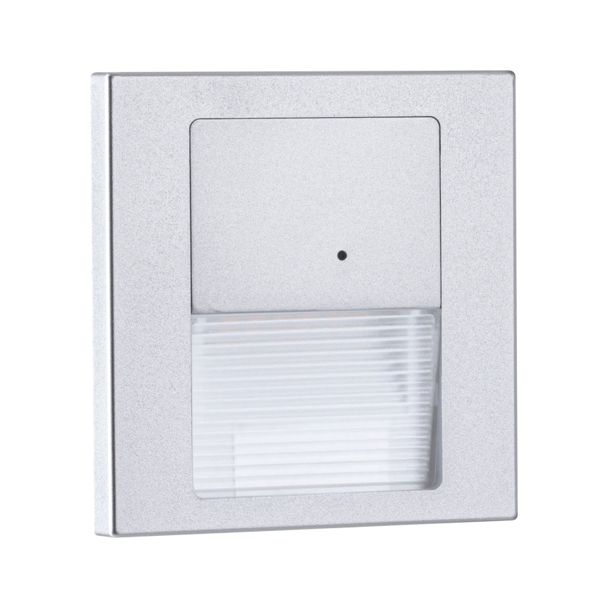 Paulmann 80003 - LED/1W Treppenlicht mit Sensor TSARO 230V Lead/matter Chrom