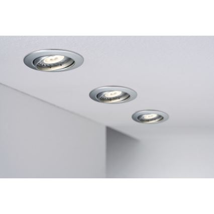 Paulmann 92516 - SET 3xLED-GU10/3,5W Badezimmer Einbauleuchte PREMIUM LINE 230V