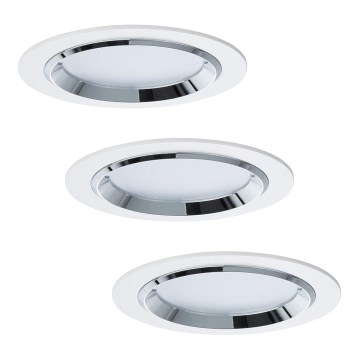 Paulmann 92693 - SET 3xLED/8W dimmbar Einbaubeleuchtung PREMIUM LINE 230/