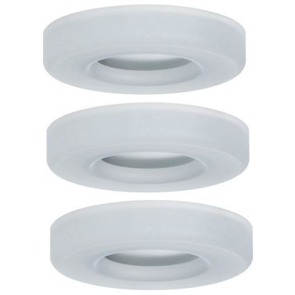 Paulmann 92704 - SET 3xLED/5,5W Deckeneinbauleuchte BAGEL 230V