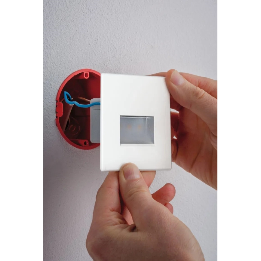 Paulmann 93093 - LED/1,2W Treppenleuchte EDGE 230V