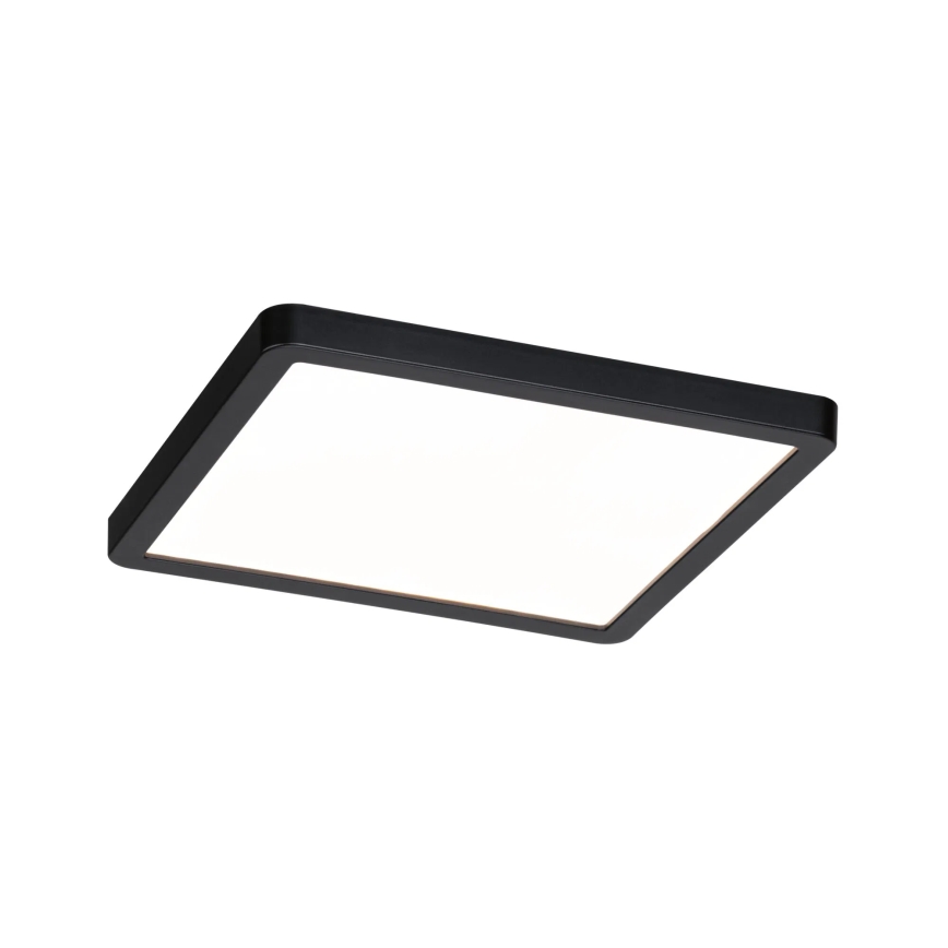 Paulmann 93101 - LED/13W IP44 Badezimmer-Einbauleuchte AREO 230V 2000/3000/4000K 17,5x17,5 cm schwarz