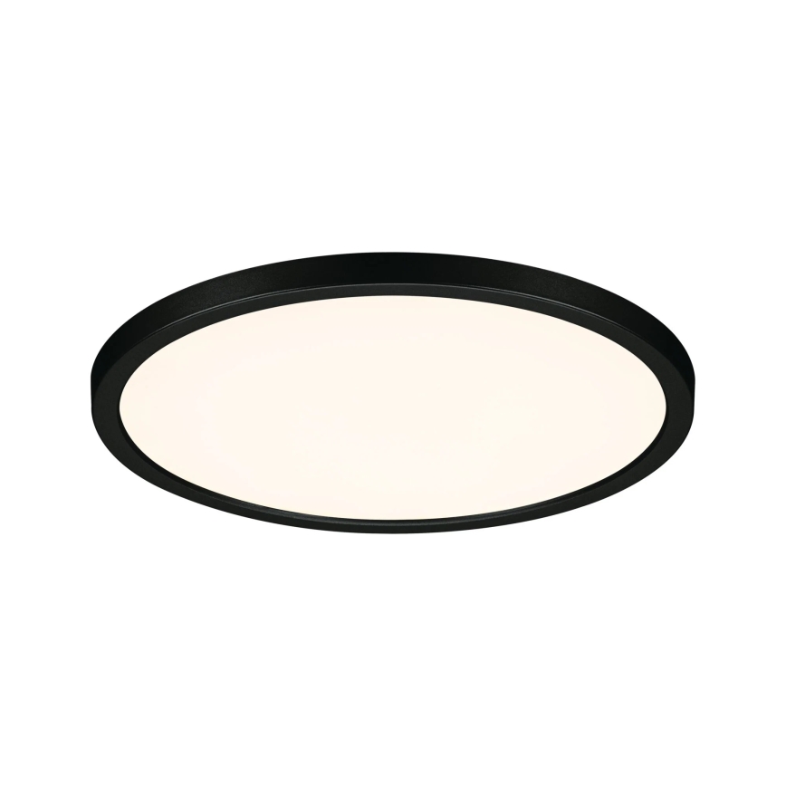 Paulmann 93102 - LED/16W IP44 Dimmbar Badezimmer-Einbauleuchte AREO 230V 2000/3000/4000K Ø 23 cm schwarz