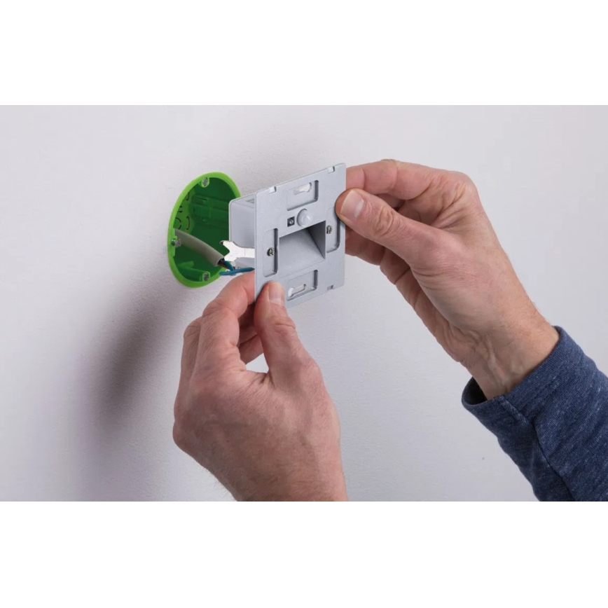 Paulmann 93133 - LED/1,2W Treppenleuchte mit Sensor EDGE 230V weiß