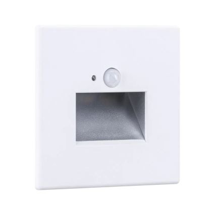 Paulmann 93133 - LED/1,2W Treppenleuchte mit Sensor EDGE 230V weiß