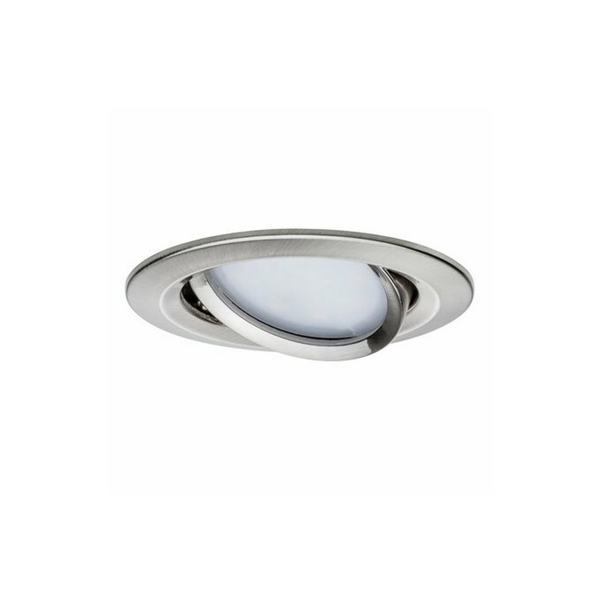 Paulmann 93483 – SET 3xLED/6,5W IP23 Dimmbare Badezimmer-Einbauleuchte NOVA 230V