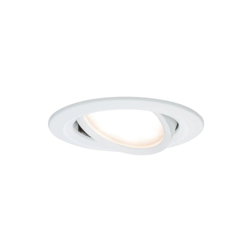 Paulmann 93485 - SET 3xLED/6W IP23 Dimmbare Einbauleuchte für Badezimmer NOVA 230V