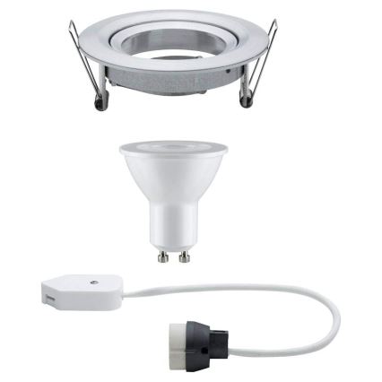 Paulmann 93602 - LED GU10/7W IP23 Dimmbare Badeinbauleuchte NOVA 230V