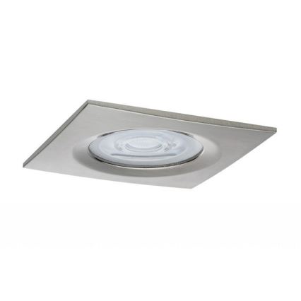 Paulmann 93611 - LED-GU10/7W IP44 Dimmbare Badezimmer-Einbauleuchte NOVA 230V