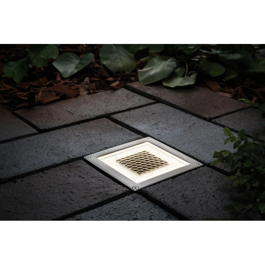 Paulmann 93774 - LED/0,24W IP67 Solar-Einbaustrahler CUBE 1,2V 1200 mAh
