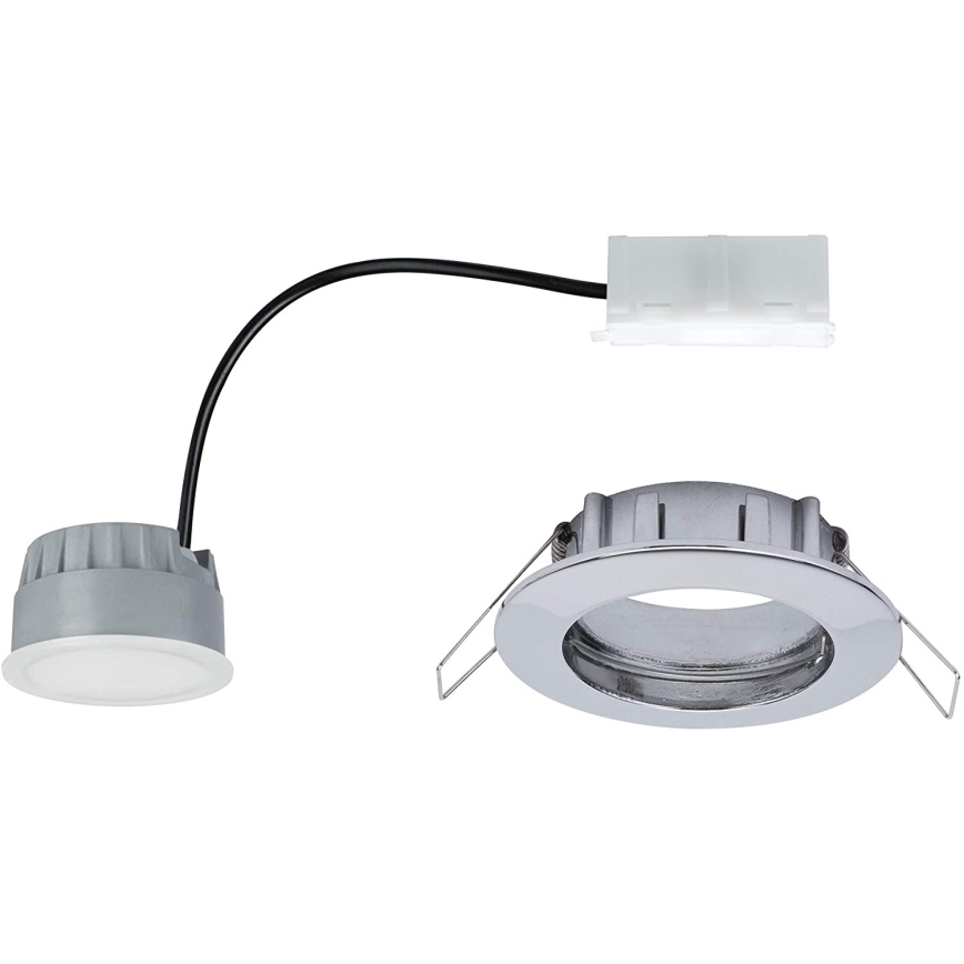 Paulmann 93959 - LED/7W IP44 Dimmbares Badezimmerleuchte COIN 230V