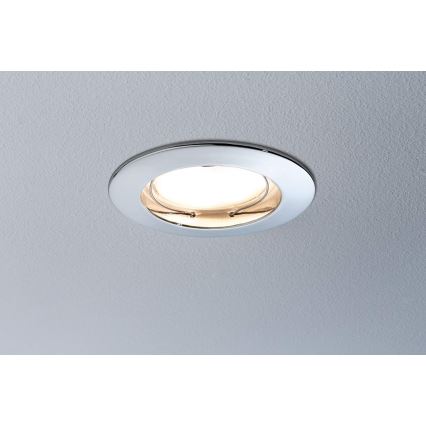 Paulmann 93965 - LED/7W Badezimmer-Dimmleuchte COIN 230V