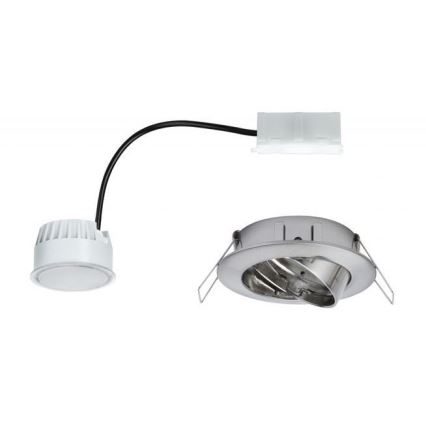 Paulmann 93979 - LED/6,8W IP23 Badezimmer-Einbauleuchte COIN 230V