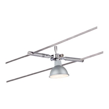 Paulmann 94147 - 1xGU5,3/10W Einbauleuchte für das Seilsystem TOGO 12V mattchrom