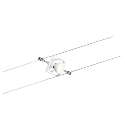 Paulmann 94149 - SET 5xGU5,3/10W Strahler für ein Seilsystem TECH 230V weiß