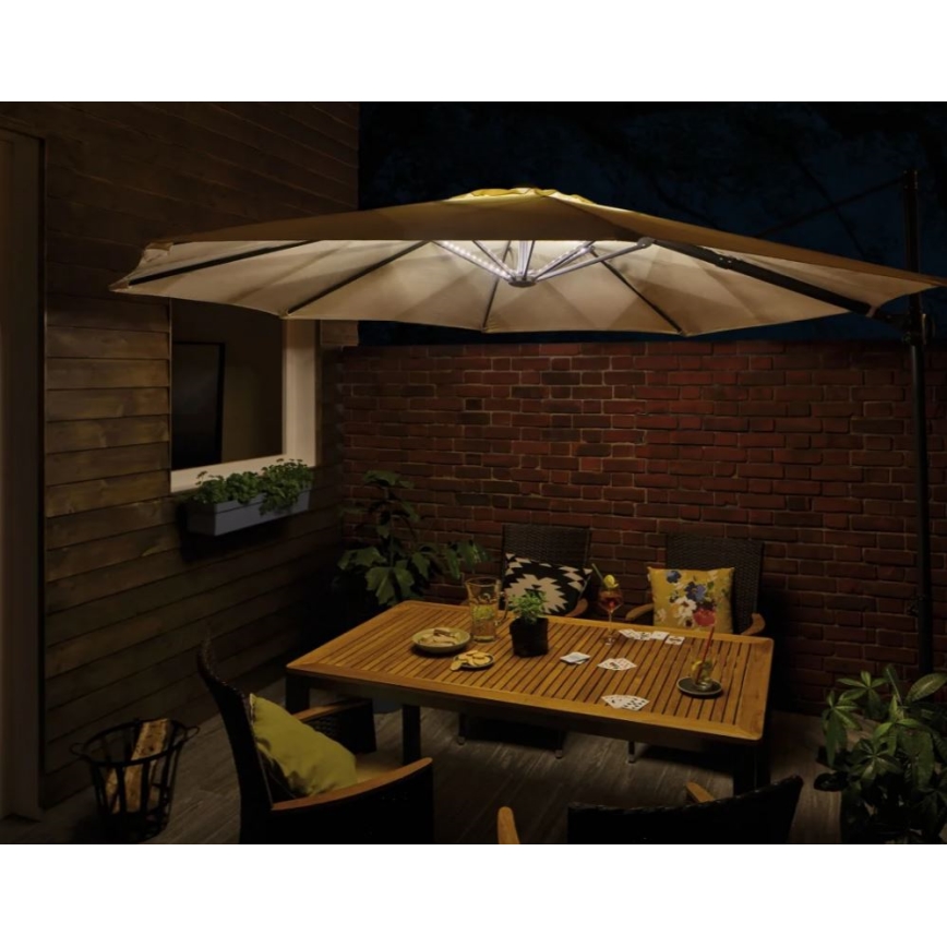 Paulmann 94208 - LED/1,8W Sonnenschirm-Beleuchtung PARASOL 5V/USB