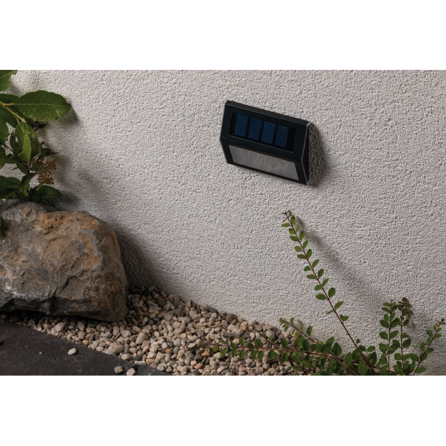 Paulmann 94234 - LED/0,05W IP44 Außen-Solarleuchte mit Sensor DAYTON 1,2V 400 mAh