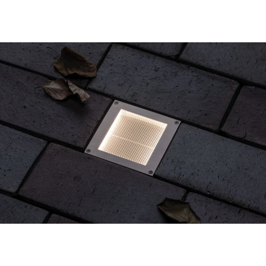 Paulmann 94238 - LED/0,7W IP67 Solarleuchte für Einfahrten mit Sensor ARON 3,7V 650 mAh