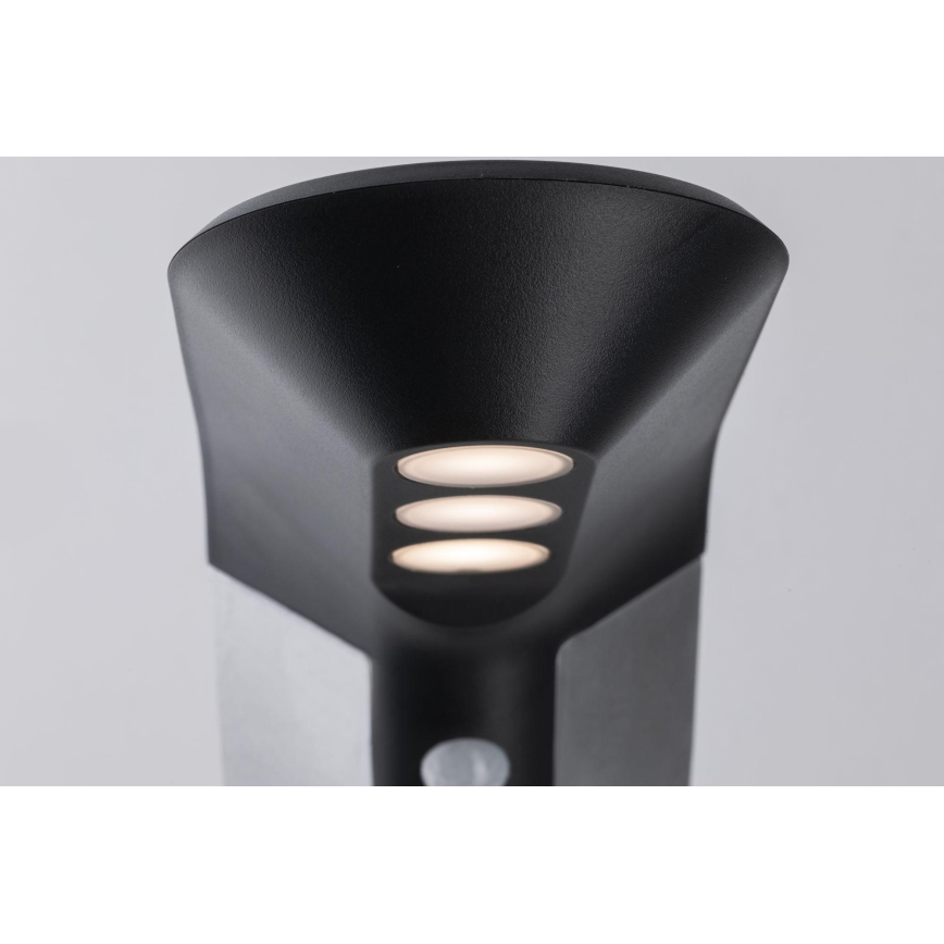 Paulmann 94252 - LED/1,2W IP44 Solar-Outdoor-Leuchte mit Sensor SOLEY 230V