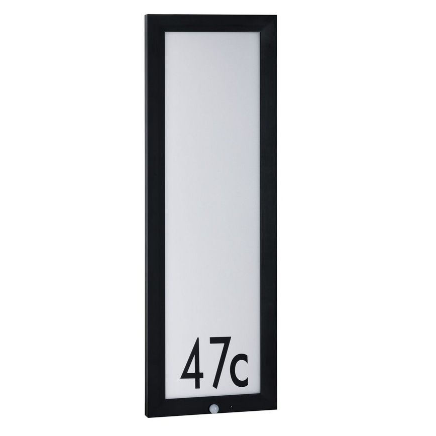 Paulmann 94257 - LED/19W IP44 Hausnummer mit Sensor 230V