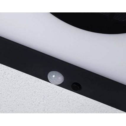 Paulmann 94263 - LED/1,2W IP44 Solar-Wandleuchte mit Sensor TAIJA 3,7V 1800 mAh