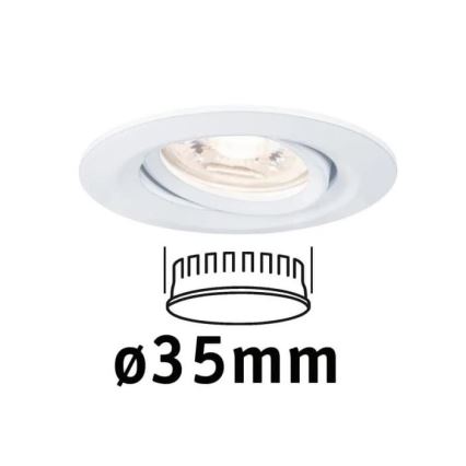 Paulmann 94292 - LED/4W IP23 Einbauleuchte für Badezimmer COIN 230V