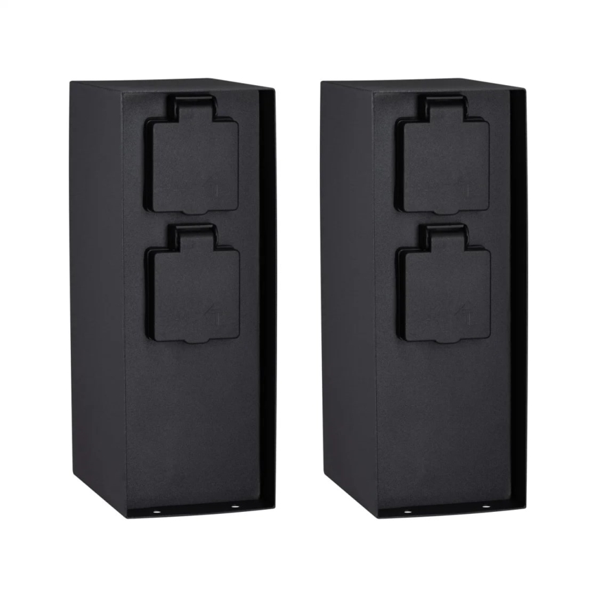 Paulmann 94313 - Outdoor-Steckdosensäule RIO 4Z SCHUKO 230V IP44
