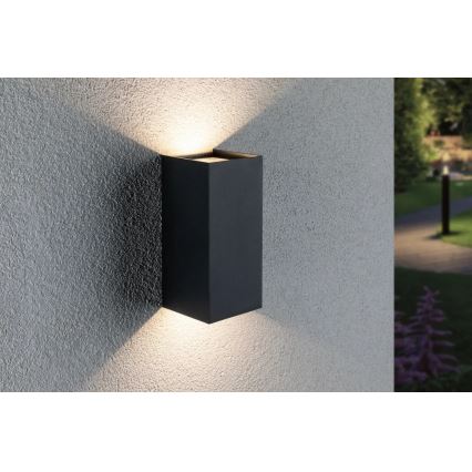 Paulmann 94325 - 2xLED/6,5W IP44 Outdoor-Wandleuchte FLAME 230V