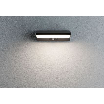 Paulmann 94333 - LED/7,4W IP44 Außenwandleuchte mit Sensor HOUSE 230V