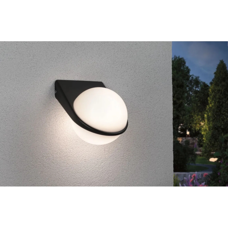Paulmann 94401 - LED/10W IP44 Outdoor-Wandleuchte KUGEL 230V