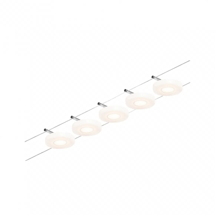 Paulmann 94426 - SET 5xLED/4,5W Strahler für ein Seilsystem MAC 230V