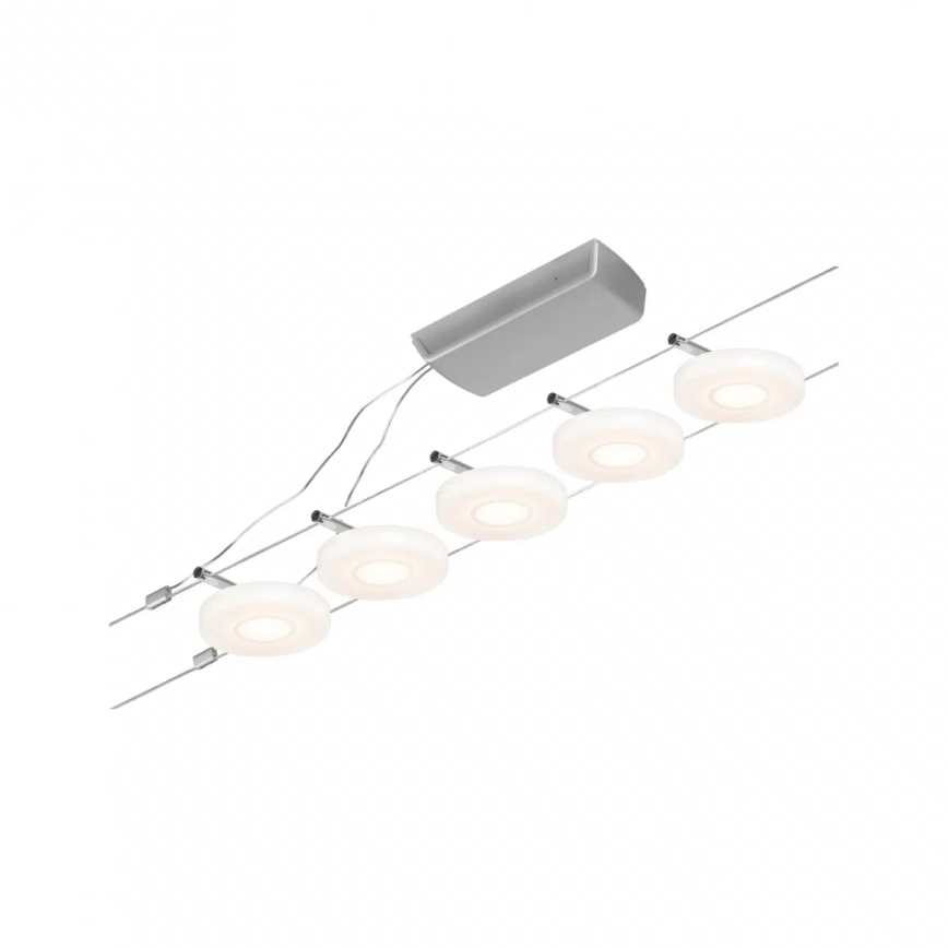 Paulmann 94426 - SET 5xLED/4,5W Strahler für ein Seilsystem MAC 230V