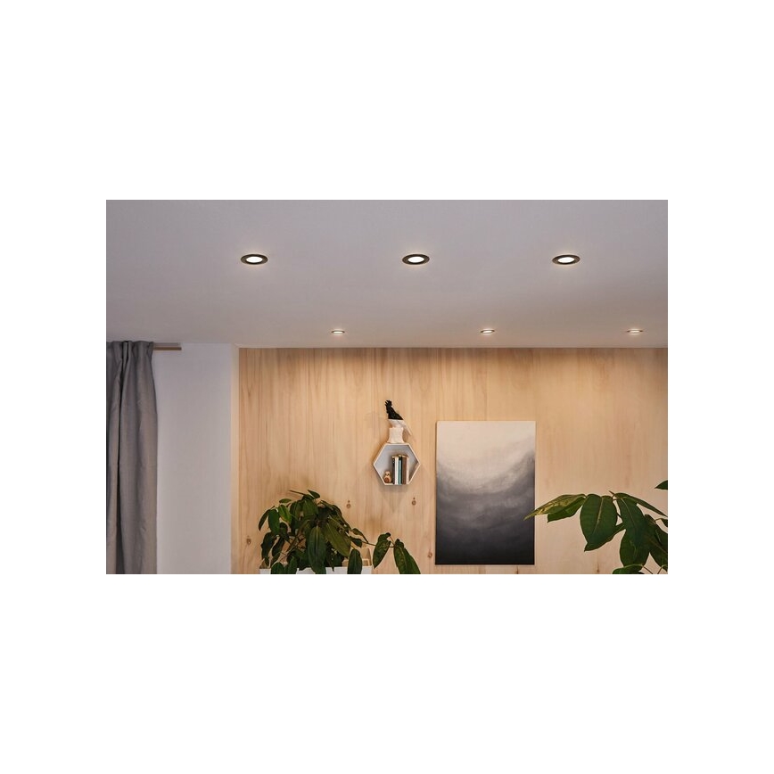 Paulmann 94471 - SET 3xLED/6W IP23 Badezimmer-Einbauleuchte NOVA 230V