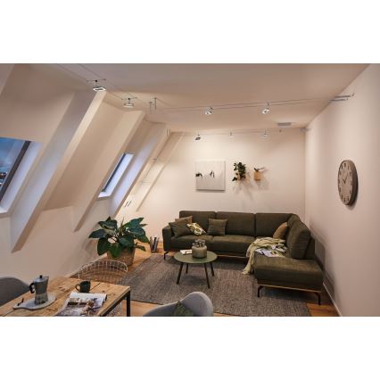 Paulmann 94481 - SET 5xLED/4,8W Spot für Seilsystem FRAME 230V schwarz